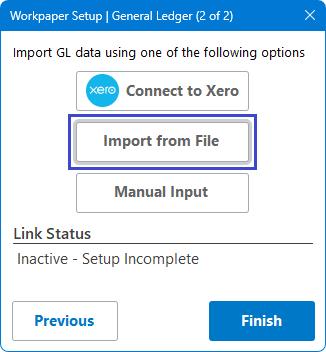 RadiusCore: Import GL data from file.